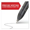 Sharpie Professional Design Roller Ball Pen, Stick, Fine 0.5 mm, Black Ink, Black Barrel, 4PK 2093222